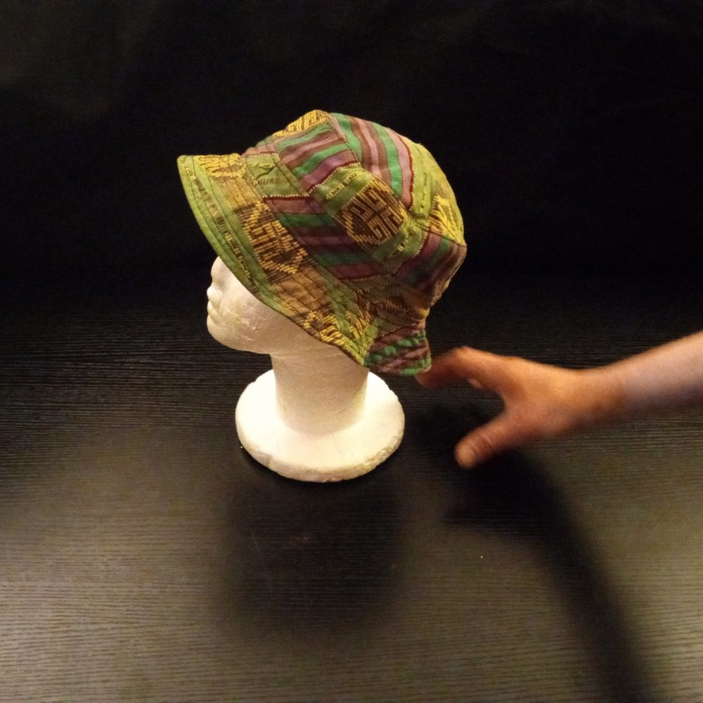 Stone Wash Patchwork Bucket Hat - image 4